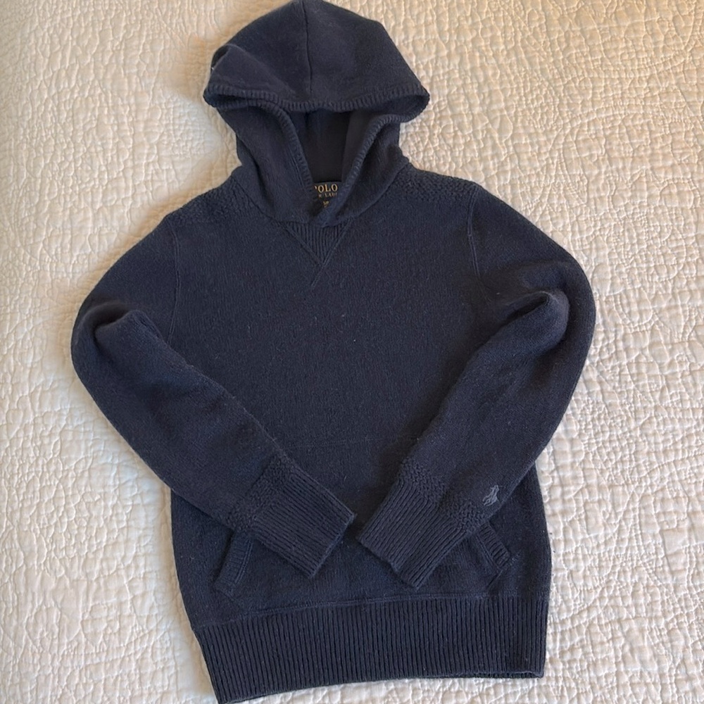 Polo by Ralph Lauren Navy Kids Hoodie Sweater
